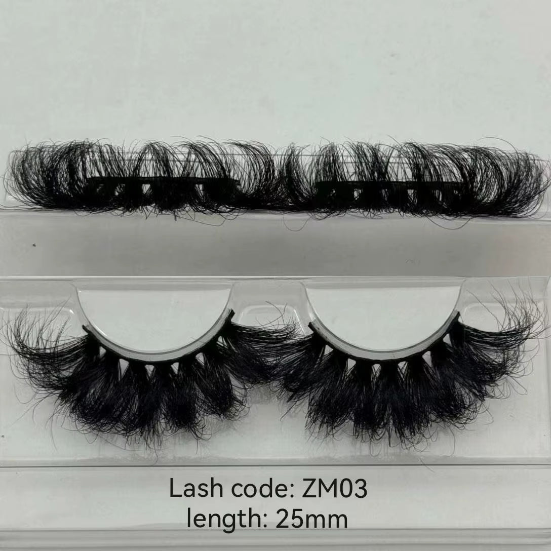 Custom Logo Lash Boxes with Rhinestone 100% Real Mink Full Strip Eyelashes Private Label Full Fluffy Lashes Wholesale